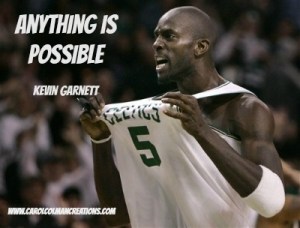 kevin garnett anything is possible